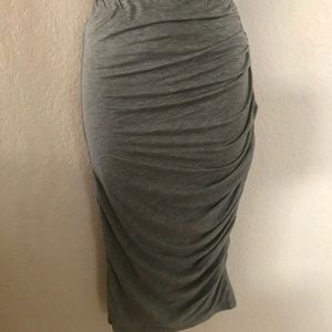 Alice + Olivia Air Gray Skirt